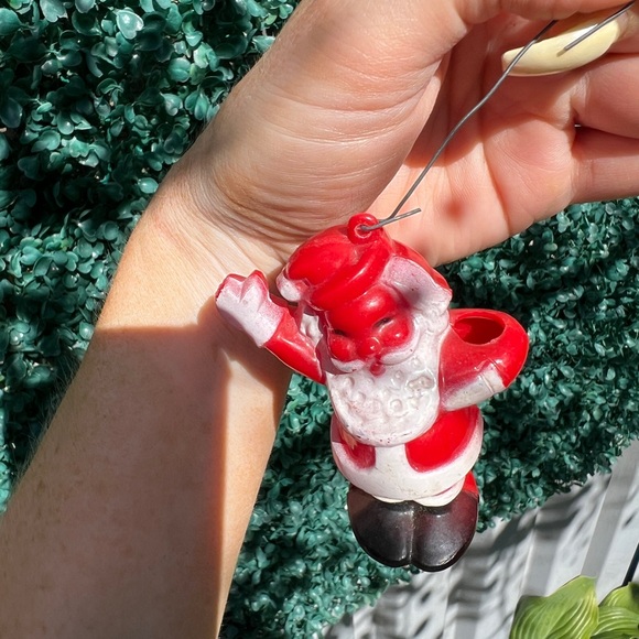 Vintage Santa ornament, 1950s candy Santa - Picture 6 of 6